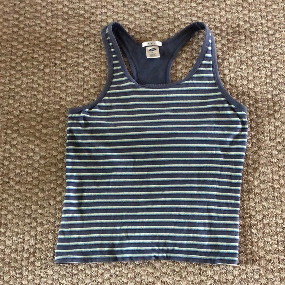 Old Navy racer back tank top